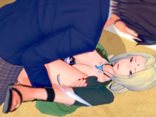 【エロゲーコイカツ！】Naruto(ナルト疾風伝) 綱手3DCG巨乳アニメ動画[Hentai Game Koikatsu! Tsunade (Anime 3DCG Video)]