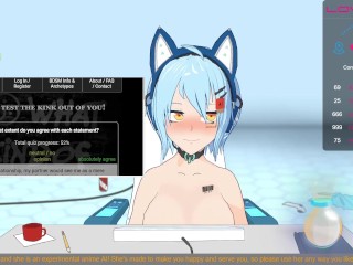 Desperate anime AI begs her chat for an orgasm, part 2 (CB VOD 06-09-2021)