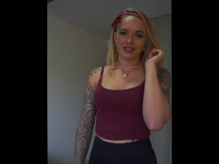 Hot Older Tattooed Neighbor Catches You Peeping