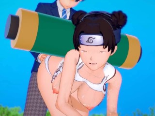 【エロゲーコイカツ！】Naruto(ナルト疾風伝) テンテン3DCG巨乳アニメ動画[Hentai Game Koikatsu! Tenten (Anime 3DCG Video)]