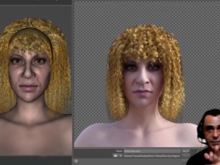 A primeira humanoide para live