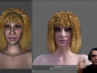 A primeira humanoide para live