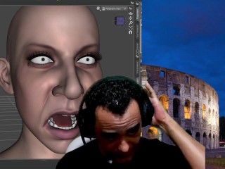 A primeira humanoide para live