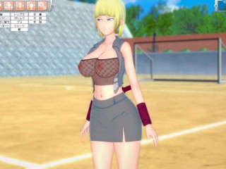 【エロゲーコイカツ！】Naruto(ナルト疾風伝) サムイ3DCG巨乳アニメ動画[Hentai Game Koikatsu! Samui(Anime 3DCG Video)]