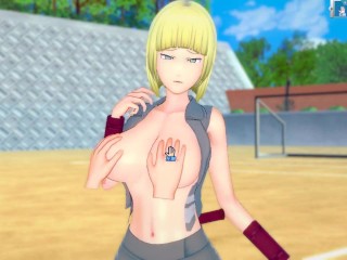 【エロゲーコイカツ！】Naruto(ナルト疾風伝) サムイ3DCG巨乳アニメ動画[Hentai Game Koikatsu! Samui(Anime 3DCG Video)]