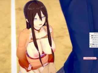 【エロゲーコイカツ！】Naruto,Boruto(ナルト,ボルト) 日向ハナビ3DCG巨乳アニメ動画[Hentai Game Koikatsu! Hanabi Hyūga(Anime 3DCG