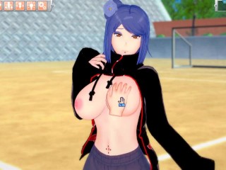 【エロゲーコイカツ！】Naruto(ナルト疾風伝) 小南3DCG巨乳アニメ動画[Hentai Game Koikatsu! Konan(Anime 3DCG Video)]