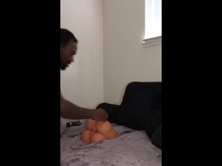 Kell Da SexBeast Gets Sensual Sex With Pocket Pussy's and Creampie Them (2nd Day In New Apartment)