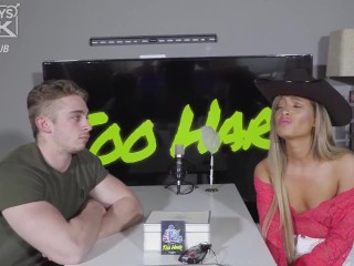 Nervous Newbie Luke Fucks His HOTTEST Chick On HotGuysFUCK!