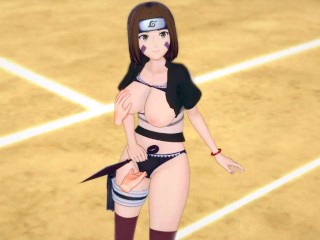 【エロゲーコイカツ！】Naruto(ナルト疾風伝) のはらリン3DCG巨乳アニメ動画[Hentai Game Koikatsu! Rin Nohara(Anime 3DCG Video)]