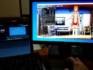 【エロゲーコイカツ！】ソードアートオンライン(SAO) 結城明日奈3DCG巨乳アニメ動画[Hentai Game Koikatsu! Yuuki Asuna (Anime 3DCG Video)]