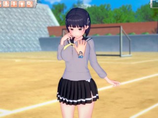 【エロゲーコイカツ！】ソードアートオンライン(SAO) 桐ヶ谷直葉3DCG巨乳アニメ動画[Hentai Game Koikatsu! Kirigaya Suguha(Anime 3DCG Video)