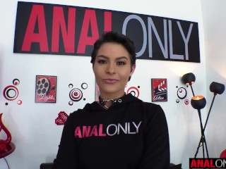 ANAL ONLY Naughty Nicole Aria needs anal