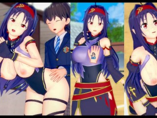 【エロゲーコイカツ！】ソードアートオンライン(SAO) 紺野木綿季(ユウキ)3DCG巨乳アニメ動画[Hentai Game Koikatsu! Konno Yuuki (Anime 3DCG Vide