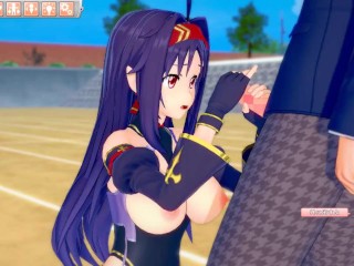 【エロゲーコイカツ！】ソードアートオンライン(SAO) 紺野木綿季(ユウキ)3DCG巨乳アニメ動画[Hentai Game Koikatsu! Konno Yuuki (Anime 3DCG Vide