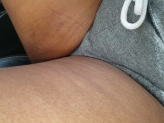 Passenger Flashes Pussy For A Free Ride