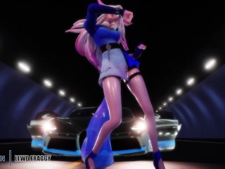 KDA Ahri - Popstar & Sex [MMD R-18]