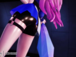 KDA Ahri - Popstar & Sex [MMD R-18]