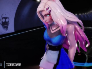 KDA Ahri - Popstar & Sex [MMD R-18]