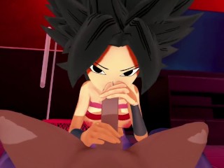 Caulifla Goes Full Super Saiyan For Cock 3D POV