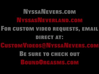 Tit fight round 3, Christina VS Nyssa, Championship belt match