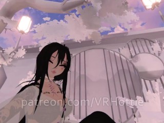 Thick Tattooed Angel Stops You At Gates Of Heaven For A Quick Ride Fuck VRChat POV Lap Dance