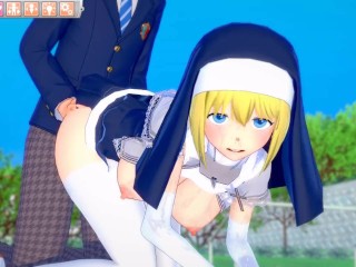 【エロゲコイカツ！ ]火（火）シスターアイリス3DCG巨乳アニメ動画【変態ゲームコイカツ！ シスターアイリス（アニメ3DCGビデオ）