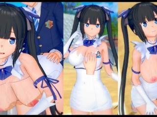 【エロゲーコイカツ！】ダンまち ヘスティア3DCG巨乳アニメ動画[Hentai Game Koikatsu! Hestia (Anime 3DCG Video)]