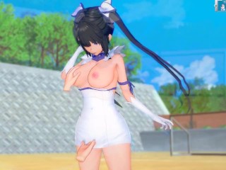 【エロゲーコイカツ！】ダンまち ヘスティア3DCG巨乳アニメ動画[Hentai Game Koikatsu! Hestia (Anime 3DCG Video)]