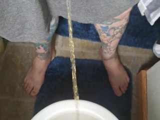 Lance Lil dick short piss