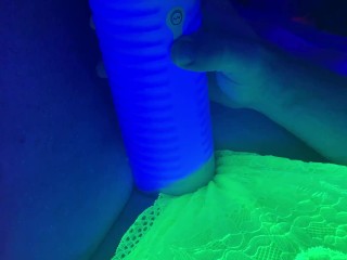 POV UV Black Light Jerk Session 3 of 10
