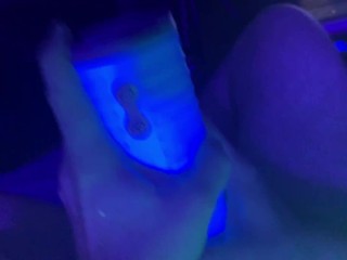 POV UV Black Light Jerk Session 3 of 10