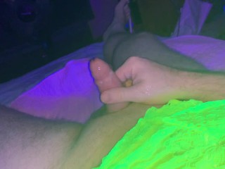 POV UV Black Light Jerk Session 6 of 10
