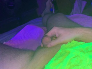 POV UV Black Light Jerk Session 6 of 10