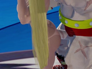 [3dhentai] Rainbow Mika Fucked Anal From Behind by Zangief (Hand over mouth) ストリートファイター エロアニメ