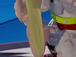 [3dhentai] Rainbow Mika Fucked Anal From Behind by Zangief (Hand over mouth) ストリートファイター エロアニメ