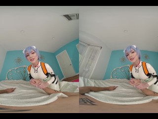 Busty REI AYANAMI Needs Hard Cock To Feel Alive VR Porn