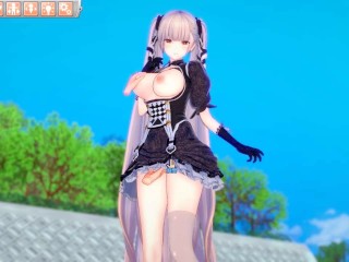 【エロゲーコイカツ！】アズールレーン フォーミダブル3DCG巨乳アニメ動画[Hentai Game Koikatsu! Azur Lane Formidable(Anime 3DCG Video)]