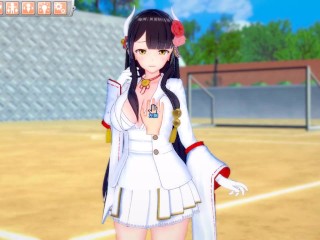 【エロゲーコイカツ！】アズールレーン 比叡 3DCG巨乳アニメ動画[Hentai Game Koikatsu! Azur Lane Hiei(Anime 3DCG Video)]