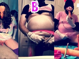 SISSY GAY GAME 1 which one Makes you cum harder A B or C