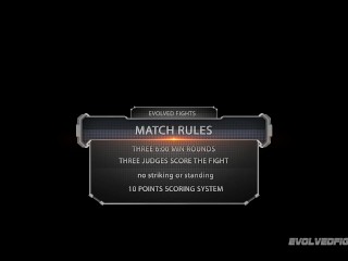 Busty Nadia White Starts of Strong against Peter King in Evolved Fights