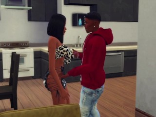 Sims 4 Intimate Short - The Roomie with Extra