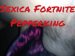 Sexica Fortnite and Pepperking ### bootyhole licking