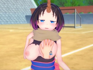 【エロゲーコイカツ！】小林さん家のメイドラゴン エルマ3DCG巨乳アニメ動画[Hentai Game Koikatsu! Kobayashisan Elma(Anime 3DCG Video)]