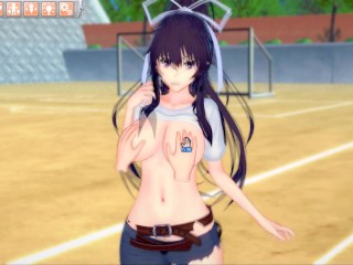 【エロゲーコイカツ！】とある魔術の禁書目録 神裂火織3DCG巨乳アニメ動画[Hentai Game Koikatsu! A Certain Magical Index Kaori Kanzaki