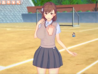 【エロゲーコイカツ！】とある魔術の禁書目録 御坂美琴 3DCG巨乳アニメ動画[Hentai Game Koikatsu! A Certain Magical Index Mikoto Misaka