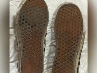 Japanese girl's dirty shoes! Masturbation / sneaker（VANS）