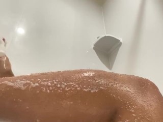 Hot and steamy shower and some hard core afterwards