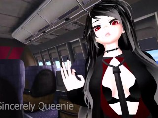 Lewd ASMR Stewardess makes out with you on a plane! Kissing Licks Ear Massage VRChat Roleplay