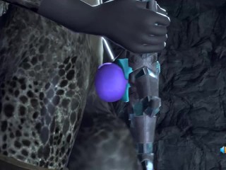 Argonian Futa vs Unusual Stone (with sound) Skyrim 3d animation hentai anime blowjob cum in mouth